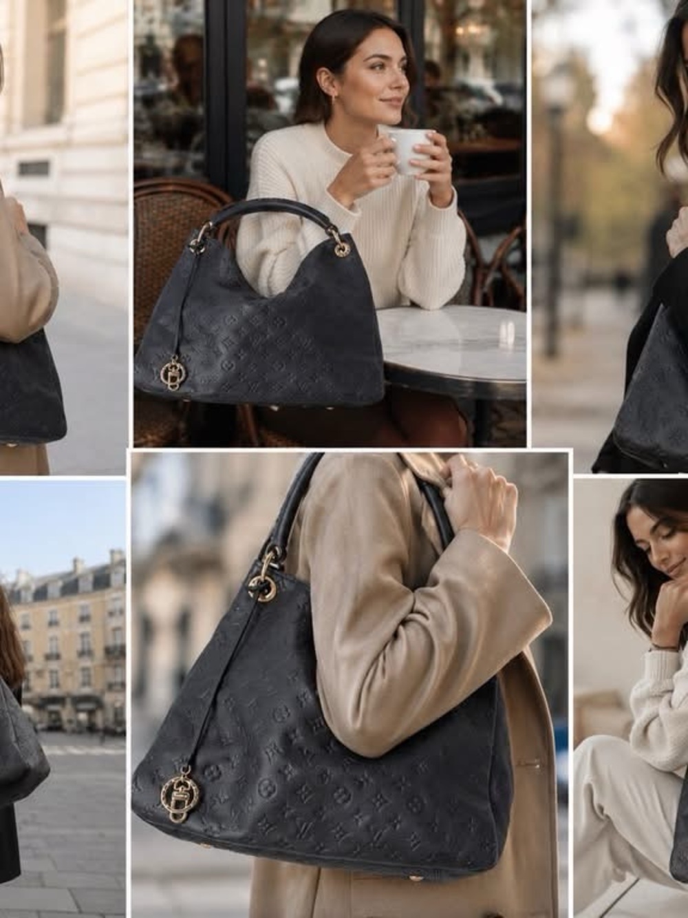 Louis Vuitton Artsy MM Empreinte Noir